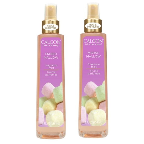 Calgon Take Me Away Marshmallow 8 oz Fragrance Body Mist x2 - Picture 1 of 1